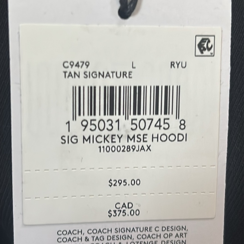 Coach Mickey Mouse Sweatshirt - Picture 4 of 7